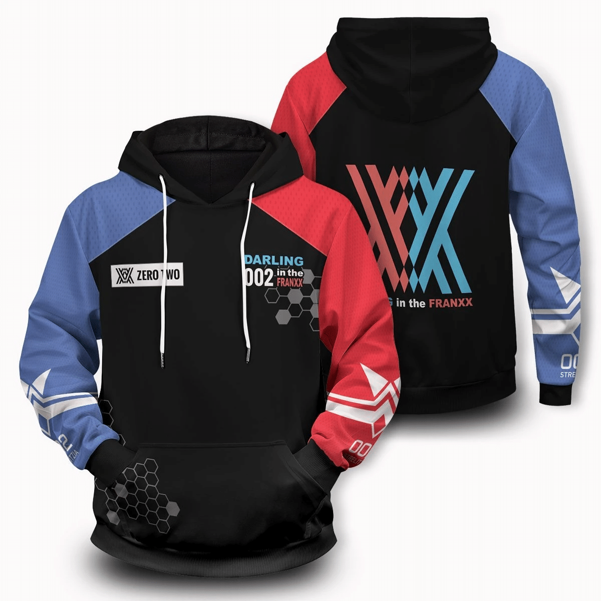 Franxx Unisex Pullover Hoodie Shirts For Men And Women 1