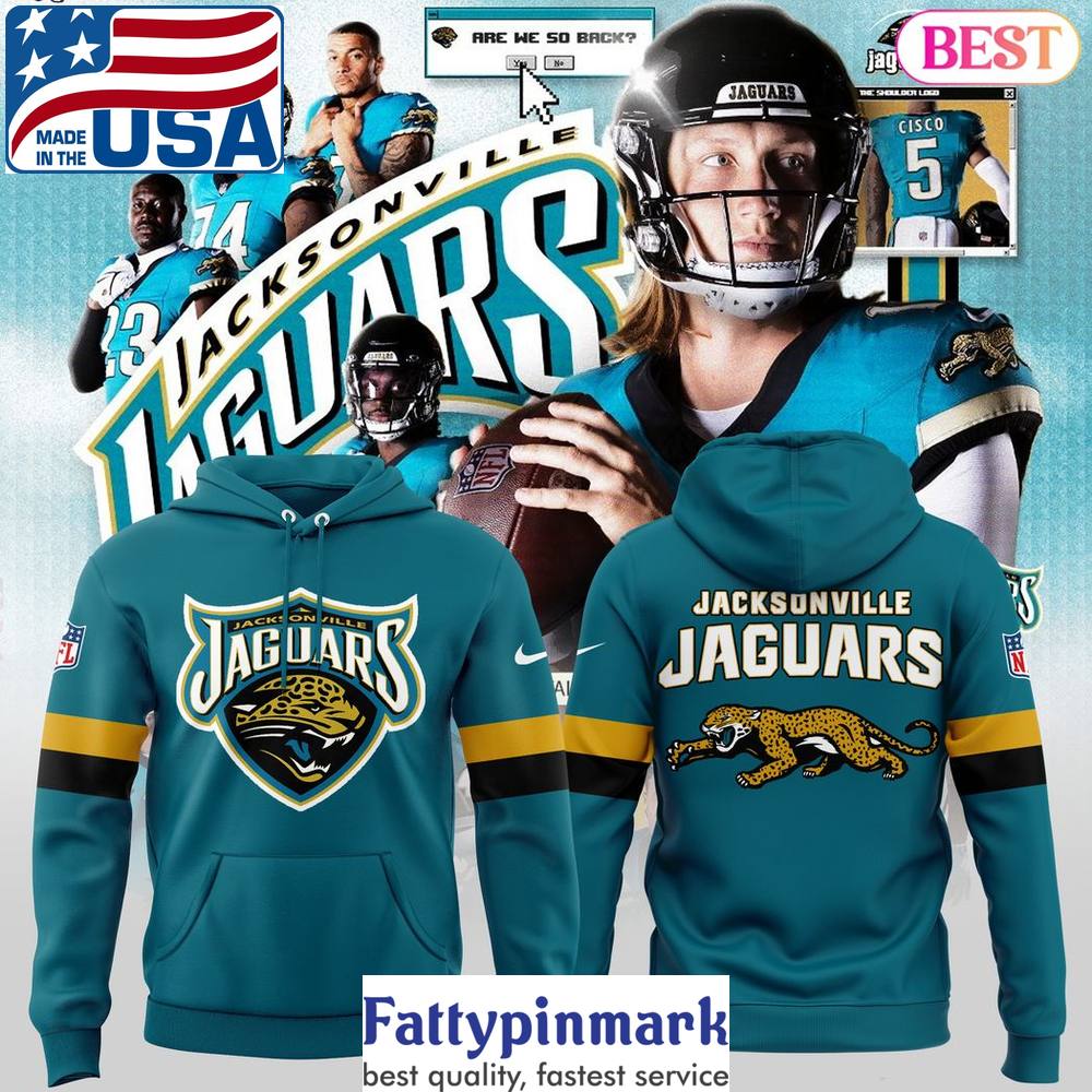 NFL Jacksonville Jaguars Logo Design 2024 Hoodie 1